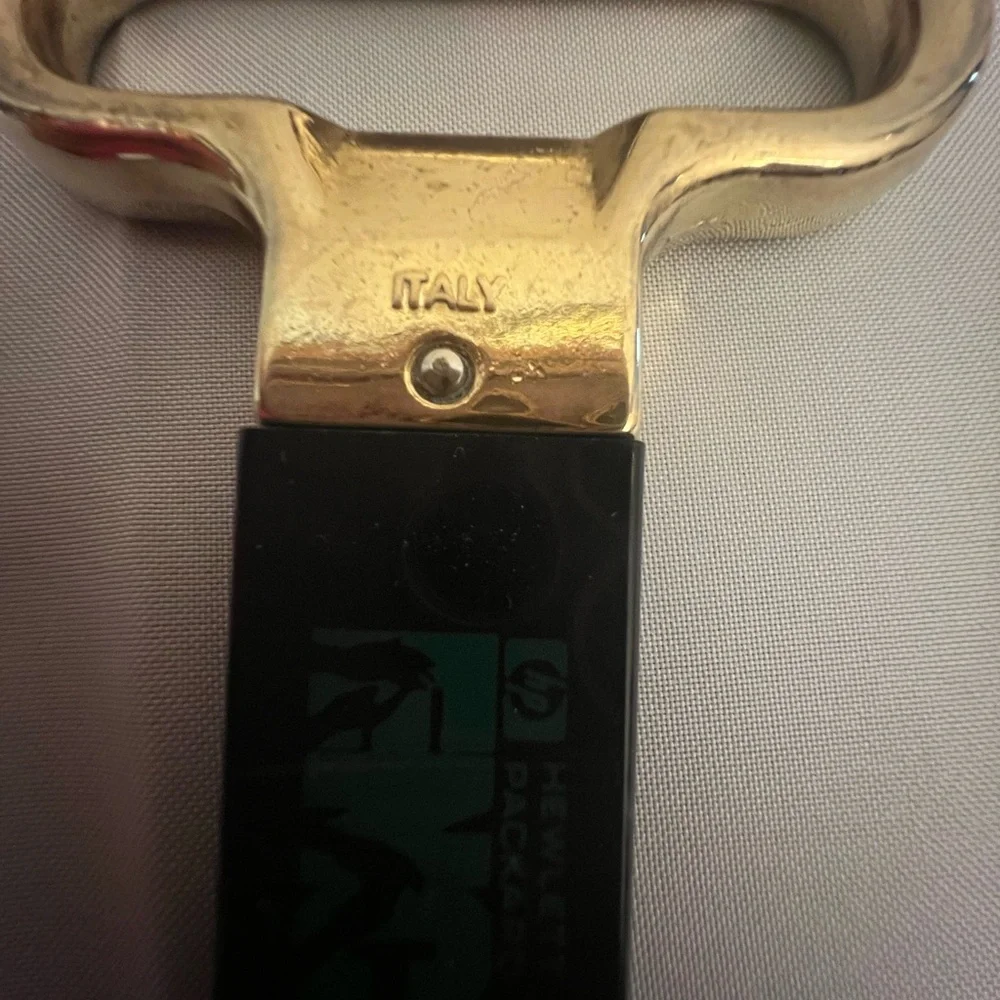 Vintage Franmara Italy Two Prong Wine Bottle Cork Puller Hewlett Packard Promo